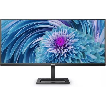 Monitor LED Philips 346E2LAE 34 inch UWQHD VA 1 ms 100 Hz USB-C FreeSync