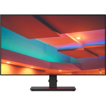 Monitor LED ThinkVision P27h-20 27 inch 6ms Raven Black Monitor LED ThinkVision P27h-20 27 inch 6ms Raven Black