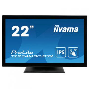 Monitor LED Touch ProLite T2234MSC-B7X 21.5 inch FHD IPS 8ms Black