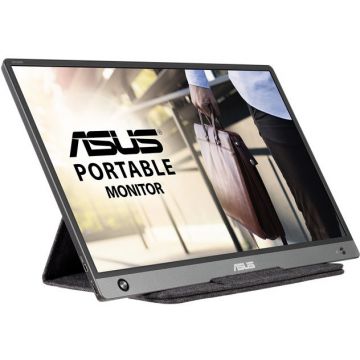 Monitor LED ZenScreen MB16AH 15.6 inch FHD IPS 5ms Black