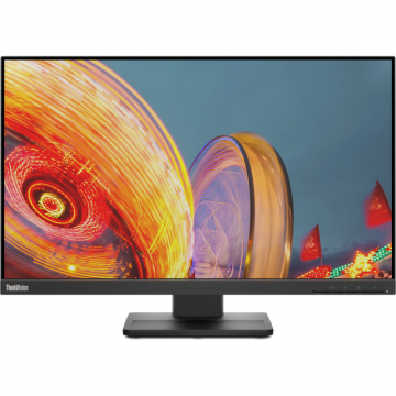 Monitor ThinkVision E24q-20 23.8inch QHD 6ms Black