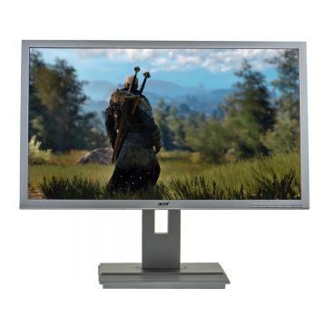 Acer B246HL  24 LED  1920 x 1080 Full HD  16:9  negru - argintiu  monitor refurbished
