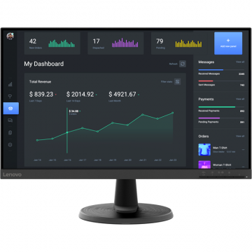 Monitor D24-40 24inch Black