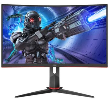 Monitor LED AOC Gaming C27G2ZU/BK Curbat 27 inch 0.5 ms Negru FreeSync Premium 240 Hz Monitor LED AOC Gaming C27G2ZU/BK Curbat 27 inch 0.5 ms Negru FreeSync Premium 240 Hz