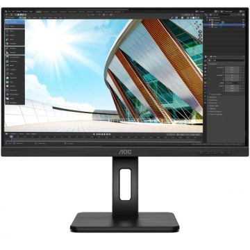 Monitor LED AOC Q24P2Q 23.8 inch 4 ms Negru 75 Hz Monitor LED AOC Q24P2Q 23.8 inch 4 ms Negru 75 Hz