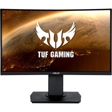 Monitor LED ASUS Gaming TUF VG24VQR Curbat 23.6 inch FHD VA 1 ms 165 Hz FreeSync Premium