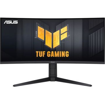 Monitor LED ASUS Gaming TUF VG34VQEL1A Curbat 34 inch UWQHD VA 1 ms 100 Hz HDR FreeSync
