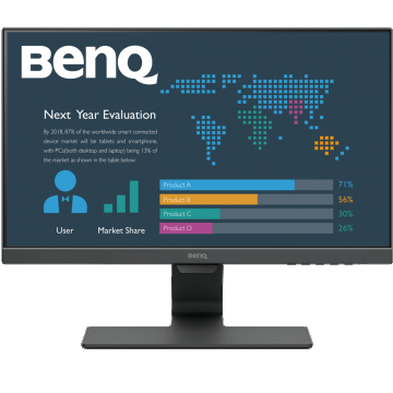 Monitor LED BenQ BL2283 21.5 inch 5ms Black 60Hz