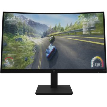 Monitor LED HP Gaming X27c Curbat 27 inch FHD VA 1 ms 165 Hz FreeSync Premium