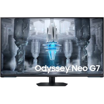 Monitor LED Samsung Gaming Odyssey Neo G7 LS43CG700NUXEN Smart 43 inch UHD VA 1 ms 144 Hz HDR FreeSync Premium Pro