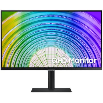 Monitor LED Samsung LS27A600U 27 inch QHD IPS 5 ms 75 Hz HDR FreeSync