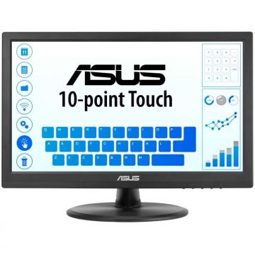 Monitor LED Touch VT168HR 15.6 inch HD Ready TN 5ms Black
