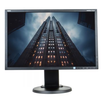 NEC MultiSync E223W  22 LED  1680 x 1050  16:10  negru  monitor refurbished