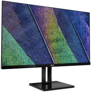 AOC Monitor LED IPS AOC 21.5, Full HD, Display Port, Negru, 22V2Q AOC Monitor LED IPS AOC 21.5, Full HD, Display Port, Negru, 22V2Q
