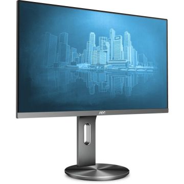 AOC Monitor LED IPS AOC 23.8, Full HD, Display Port, Negru, I2490PXQU/BT AOC Monitor LED IPS AOC 23.8, Full HD, Display Port, Negru, I2490PXQU/BT