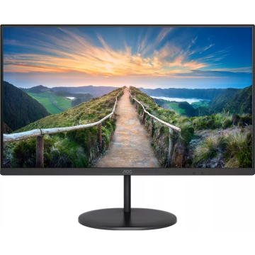 AOC Monitor LED IPS AOC 27 4K UHD DisplayPort Vesa, Negru