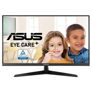 Asus Monitor Gaming IPS LED ASUS VY279HE, 27inch Full HD 1920x1080, VGA, HDMI, AMD FreeSync, 75 Hz, 1 ms, Negru