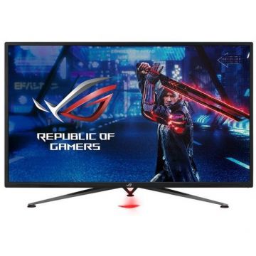 Asus Monitor Gaming VA WLED Asus ROG Strix 43 XG438QR, WQHD (3840x2160), HDMI, DisplayPort, AMD FreeSync, Boxe, 120 Hz, 4 ms, Negru