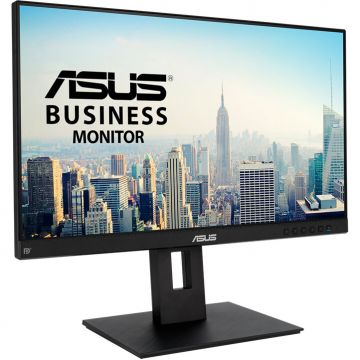 Asus Monitor IPS LED ASUS 23.8 BE24EQSB, Full HD (1920 x 1080), VGA, HDMI, DisplayPort, USB 3.0, Boxe, Pivot (Negru)