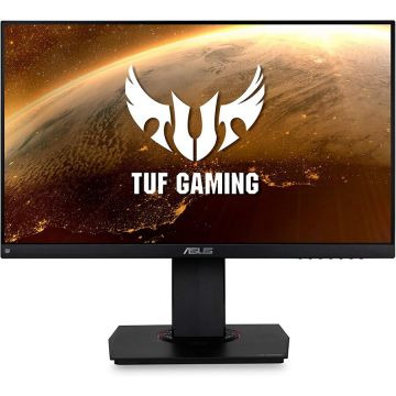 Asus Monitor LED Asus 23.8 VG249Q, FULL HD (1920 X 1080), VGA, HDMI, DISPLAYPORT, BOXE, 144 HZ, 1ms (NEGRU)