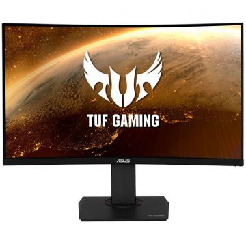 Asus Monitor LED Gaming Curbat ASUS TUF VG32VQR 31.5 inch QHD VA 1ms 165Hz Black