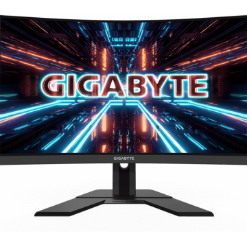 Gigabyte Monitor Gaming VA LED GIGABYTE 27 G27QC A, QHD (2560 x 1440), HDMi, DisplayPort, Boxe, Ecran curbat, 165 Hz, 1 ms (Negru)