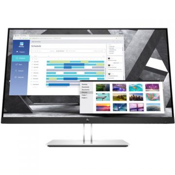 HP Monitor HP E27q G4, 27 inch, LED, 5 ms, 60 Hz, Negru