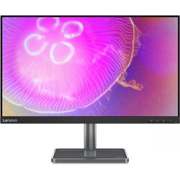 Lenovo Monitor LED IPS Lenovo 23.8, WQHD, 75Hz, 4ms, HDMI, Display Port, Raven Black, L24q-35
