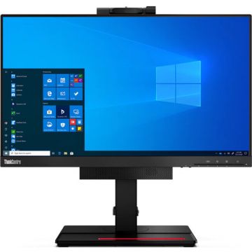 Lenovo Monitor LED IPS Lenovo ThinkCentre Tiny-In-One 21.5, Full HD, DisplayPort, Camera web, Negru