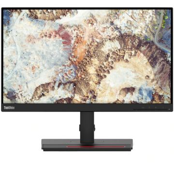 Lenovo Monitor LED IPS Lenovo ThinkVision 21.5, Full HD, DisplayPort, T22i-20, Negru