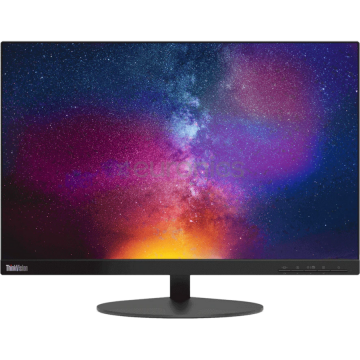 Lenovo Monitor LED Lenovo IPS THINKVISION 22.5 T23D-10, 1920 X 1200, VGA, HDMI, DISPLAYPORT, PIVOT (NEGRU)