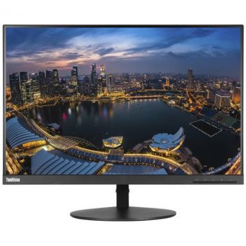 Lenovo Monitor LED Lenovo IPS THINKVISION 24, WUXGA, NEGRU, T24D