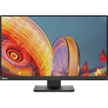 Lenovo Monitor LED Lenovo ThinkVision E24q-20 23.8 inch 4 ms Negru 60 Hz