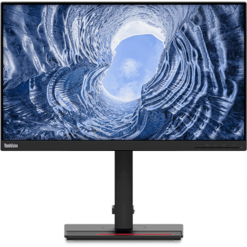 Lenovo Monitor LED Lenovo ThinkVision T24i-2L, 60,5 cm 23.8, 1920 x 1080 Pixel, Full HD, LED, 4 ms, Negru