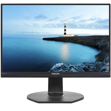 Philips Monitor LED IPS Philips 23.8, Full HD, Display Port, Negru, 241B7QUPBEB