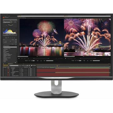 Philips Monitor LED IPS Philips 32, QHD, Display Port, Negru, 328P6AUBREB/00