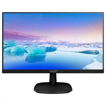 Philips Monitor LED Philips 273V7QDSB/00, V-LINE, 27'1920X1080@60HZ, 16:9, IPS, 5ms, 250NITS, NEGRU