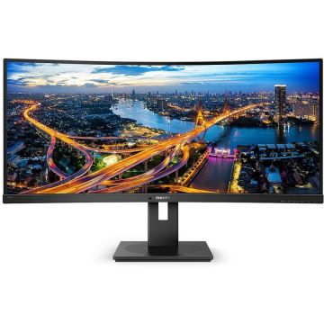 Philips PHILIPS 346B1C/00 Monitor Philips 346B1C/00 34 WQHD, VA, DP/HDMI/USB-C, curved, speakers