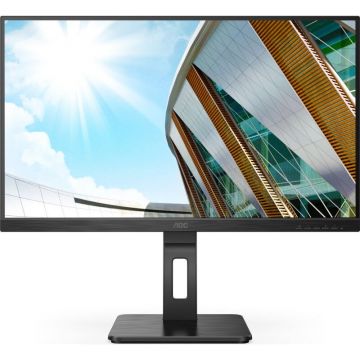 AOC Monitor LED AOC Q27P2CA 27 inch QHD IPS 4 ms 75 Hz USB-C, Negru AOC Monitor LED AOC Q27P2CA 27 inch QHD IPS 4 ms 75 Hz USB-C, Negru