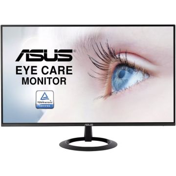 Asus Monitor IPS ASUS VZ27EHE 27, Full HD, 75 Hz, FreeSync, Low Blue Light, Eye Care+, negru