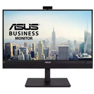 Asus Monitor IPS LED ASUS 27 BE27ACSBK, QHD 2560 x 1440, HDMI, DisplayPort, Camera Web 2 Mpx, Pivot, Boxe Negru
