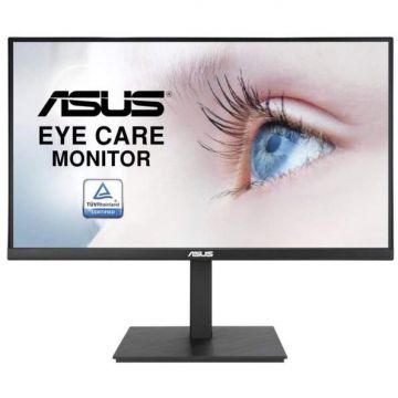 Asus Monitor IPS LED ASUS 27 VA27AQSB, WQHD, HDMI, DisplayPort, Boxe, Pivot, 75 Hz, 1 ms, Negru