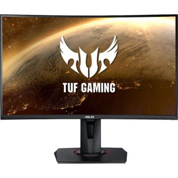 Asus Monitor LED Asus CURBAT Gaming TUF VG27VQ, 27, VA, FULL HD, 1ms, 165HZ, FREESYNC, NEGRU
