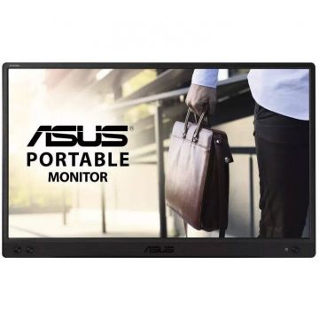 Asus Monitor LED ASUS ZenScreen MB166C, 15.6inch, 1920x1080, 5ms GTG, Negru