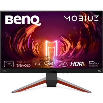 benq Monitor LED BenQ Gaming MOBIUZ EX270QM 27 inch QHD IPS 1 ms 240 Hz HDR FreeSync Premium Pro