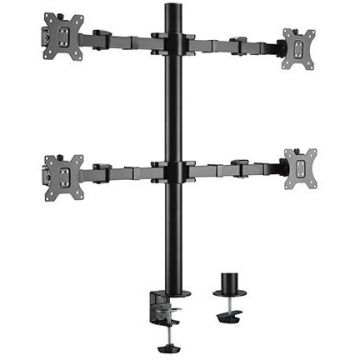 Blackmount Suport 4 monitoare Blackmount LDT33-C048, 9 kg/ monitor, 17-32, Negru Blackmount Suport 4 monitoare Blackmount LDT33-C048, 9 kg/ monitor, 17-32, Negru