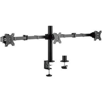 Blackmount Suport pentru 3 monitoare Blackmount LDT33-C036, 17- 27, max. 7 kg / monitor, Negru Blackmount Suport pentru 3 monitoare Blackmount LDT33-C036, 17- 27, max. 7 kg / monitor, Negru
