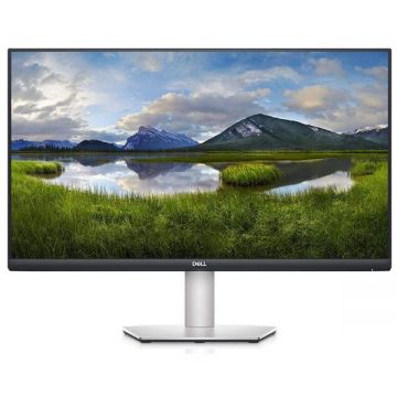 Dell Monitor IPS LED Dell 27 S2721QSA, Ultra HD (3840 x 2160), HDMI, DisplayPort, AMD FreeSync, Pivot, Boxe, Argintiu