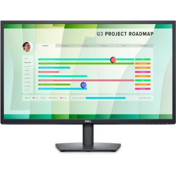 Dell Monitor LED DELL E2723HN 27 inch FHD IPS 5 ms 60 Hz, Negru
