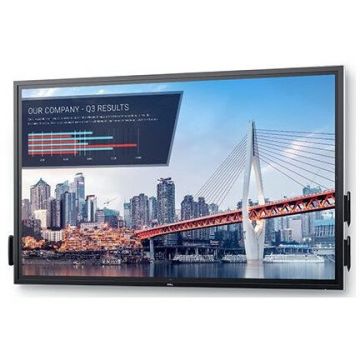 Dell Monitor LED DELL Interactive C7520QT Touchscreen 75 inch 8 ms Negru 60 Hz